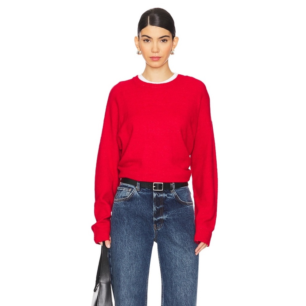 Show Me Your MuMu Blue Crew Neck Sweater